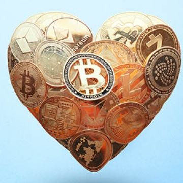cryptocurrency heart