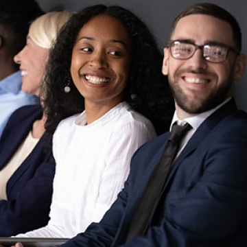 people smiling